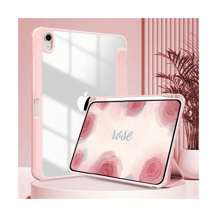 iPad Case Cover with Y/Tri-fold Stand and Auto Wake/Sleep Pencil Holder 2