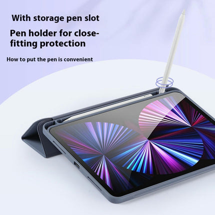iPad Case Cover with Auto Wake/Sleep Pencil Holder Soft Protective Tablet Cover 1