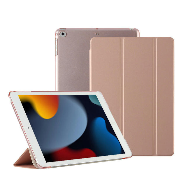 iPad Case Cover with Auto Wake/Sleep Tri-fold Leather Case 1