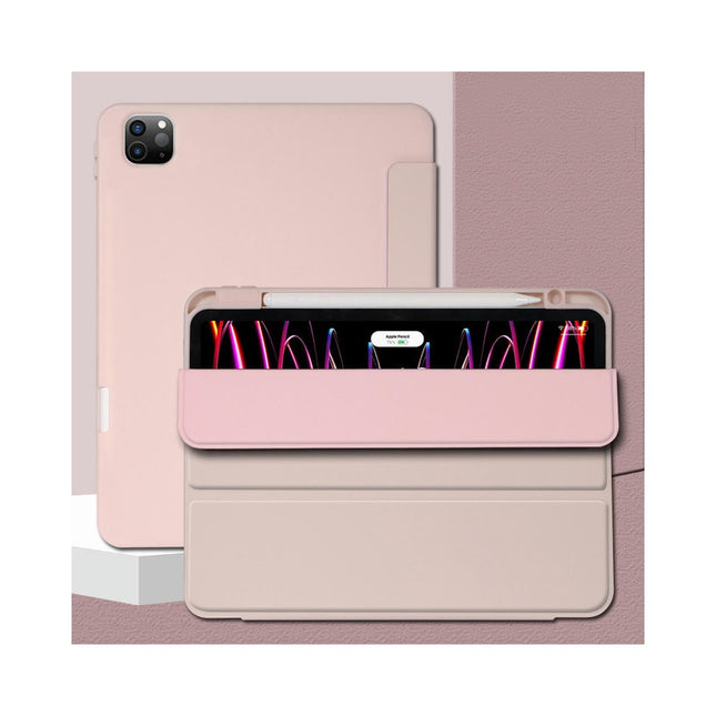 iPad Case Cover with Auto Wake/Sleep Tri-fold Protective Tablet Cover 2