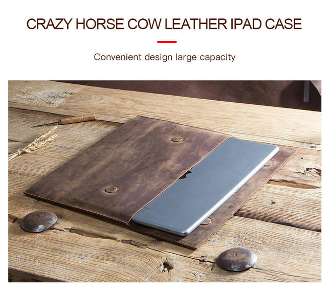 Leather iPad Case Cover Protective Tablet Cover