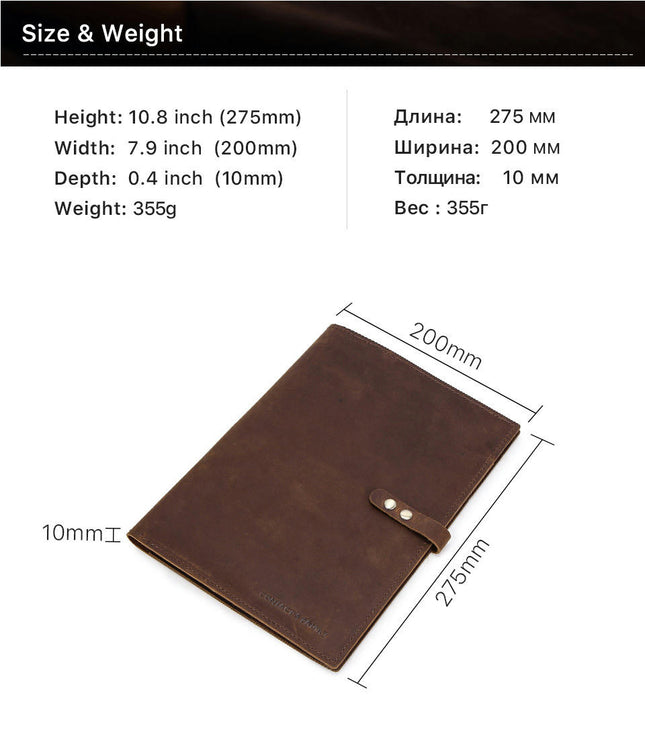 Leather iPad Case Cover Protective Tablet Cover with Pen Holder