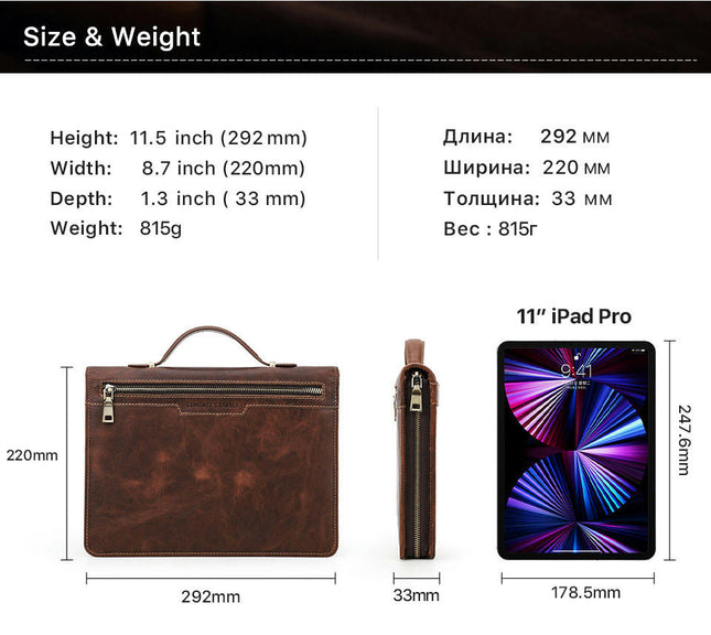 Leather iPad Case Cover Protective Tablet Cover Card Slot-A