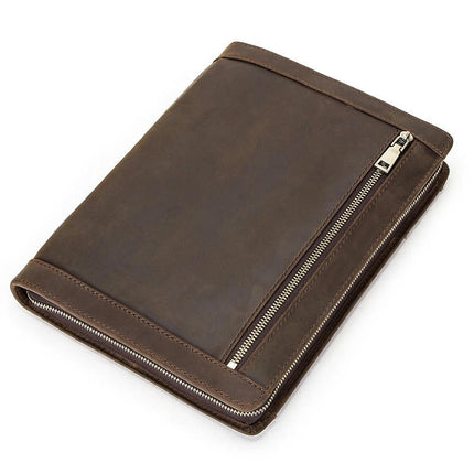 Leather iPad Case Cover with Card Holder Protective Tablet Cover-A