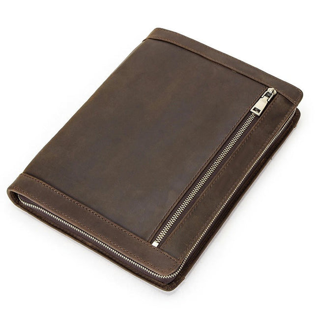 Leather iPad Case Cover with Card Holder Protective Tablet Cover-A