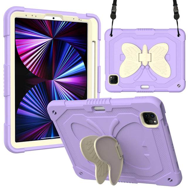 iPad Case Cover for Kids Protective Tablet Cover with Pencil Holder-A