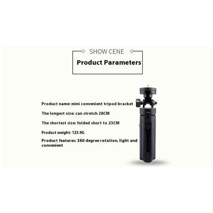 Small Tripod for iPhone Lightweight Desktop Mini Tripod for Phone Compatible with Cellphone Camera