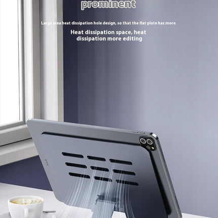 Desk Cell Phone Stand - Stable Angle Adjustable Foldable Office Tabletop Accessories