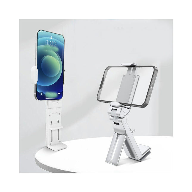 Multifunctional Travel Phone Lazy Bracket Folding 360-degree Rotary Desktop Clip Bracket
