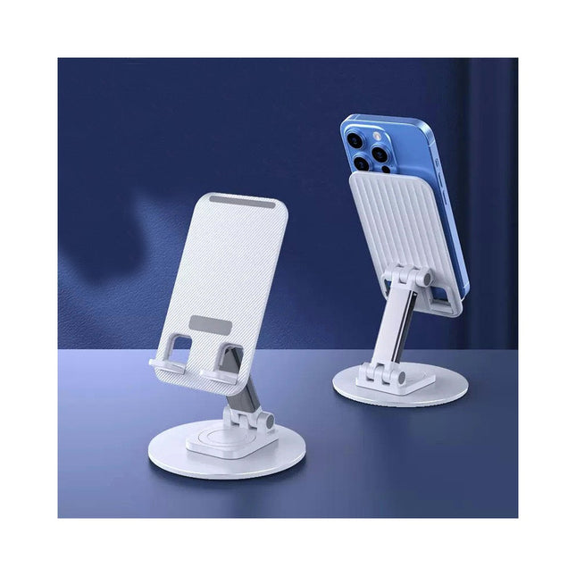 Folding Fully Adjustable Foldable Desktop Phone Holder Dock 360¡ã Rotating Alloy Phone Holder