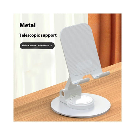 Folding Stand for Desk - 360 Rotating Adjustable View Angle Portable Mobile Phone Holder