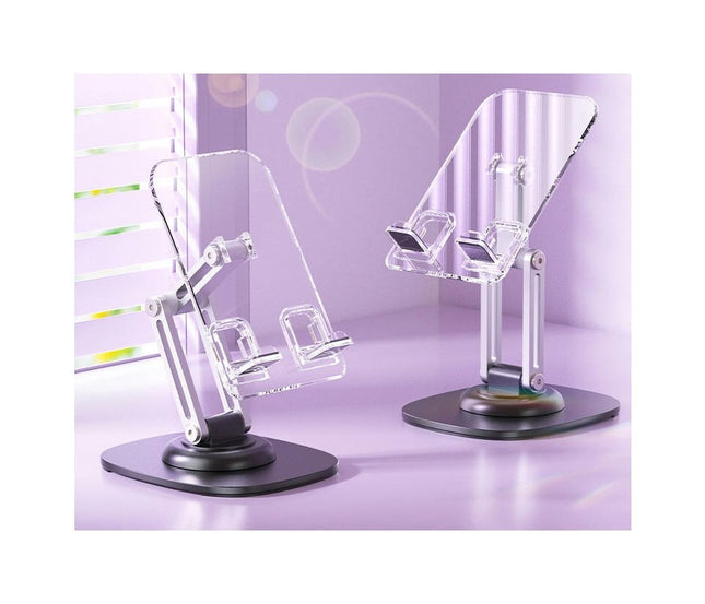 Phone Stand for Desk - Rotating Adjustable for Desk Rotating Stable Desktop Mobile Phone Holder