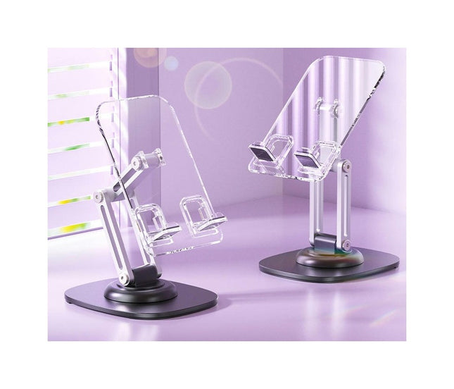 Foldable Rotating Phone Stand Adjustable Desktop Cell Phone Holder