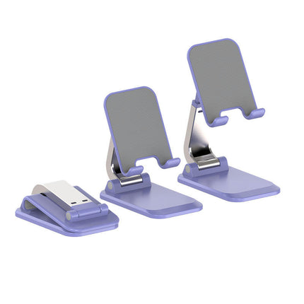 Height Adjustable Cell Phone Stand - for Desk Rotating Holder Portable Phone Stand