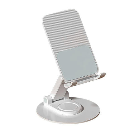 Height Adjustable Cell Phone Stand - for Desk Rotating Holder Portable Phone Stand