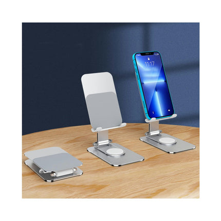 Rotatable Collapsible Telescopic Bracket Fully Adjustable Foldable Desktop Phone Holder
