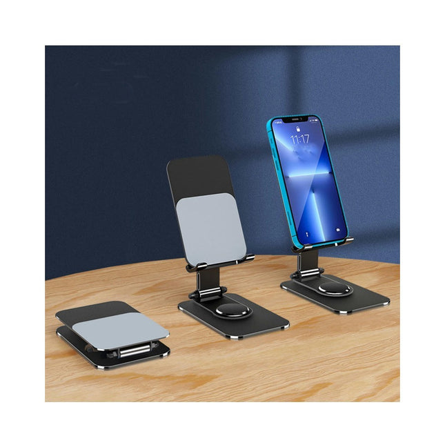 Rotatable Collapsible Telescopic Bracket Fully Adjustable Foldable Desktop Phone Holder