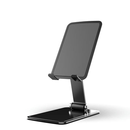 Phone Tablet Stand - Metal Adjustable Foldable Mobile Phone Holder Smart Phone Dock Tool