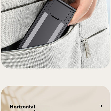 Stable Triangular Adjustable Cell Holder Foldable Phone Stand - for Bedrooms Desk