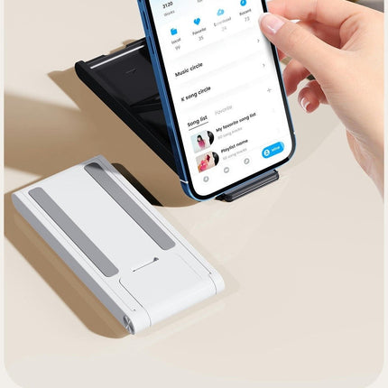 Stable Triangular Adjustable Cell Holder Foldable Phone Stand - for Bedrooms Desk