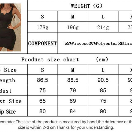 Women's Sexy V Neck Spaghetti Strap Bodycon Sleeveless Ruched Club Party Midi Dress