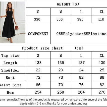 Women's Summer Sexy Sleeveless Cut Out Mock Neck Dress Backless A Line Flowy Maxi Dress