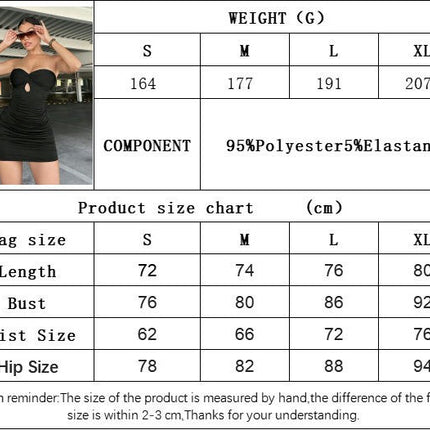 Women's Sexy Strapless Tube Ruched Dress Front Knot Bodycon Tie Backless Mini Dress
