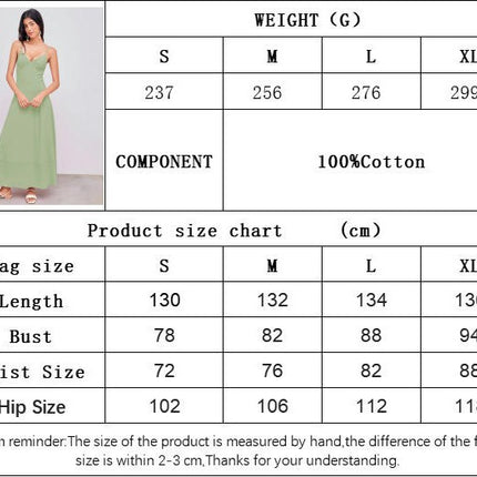 Women's Sexy V Neck Backless Sleeveless Maxi Dress Spaghetti Strap Summer Long Dresses