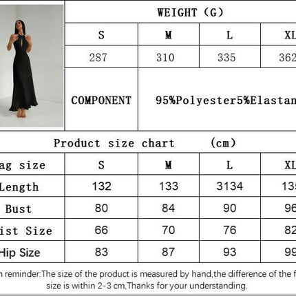 Women's Sexy Halter Neck Maxi Dress Summer Cut Out Ruched Cocktail Party Long Dresses
