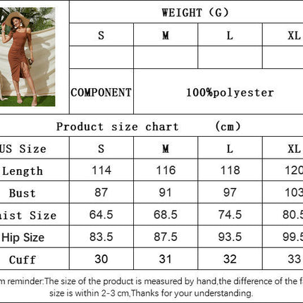 Women's Bodycon One Shoulder Short Sleeves Ruched Drawstring Slit Midi Dresses