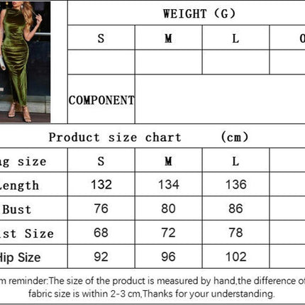 Womens Velvet Sleeveless Bodycon Cocktail Party Dress Ruched Split Elegant Maxi Dresses