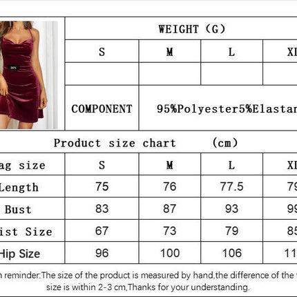 Women's Sleeveless Cowl Neck Spaghetti Straps Mini Dress Velvet Cocktail Party Dress