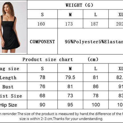 Women Sleeveless Ruched Tank Dress Solid Square Neck A Line Casual Summer Mini Dresses