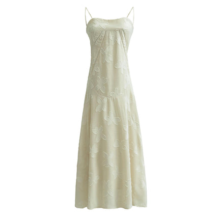 Women Spaghetti Strap Maxi Dress Corset Sleeveless Lace Up Dresses