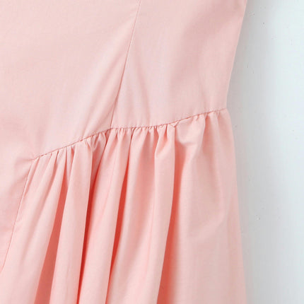 Women's Summer Sundress Casual Spaghetti Strap Sweetheart Neck Mini Dress