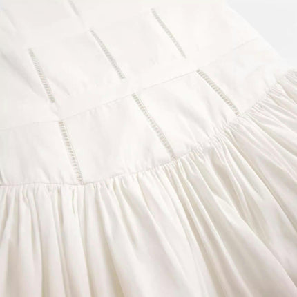 Casual Summer Dresses for Women Spaghetti Strap Square Neck Midi Corset Dresses