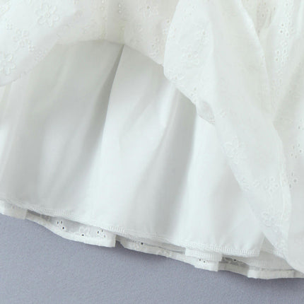 Women's Summer Corset Mini Dress A-line Flowy Sundress Eyelet Dresses