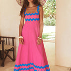 Pink ripple blue
