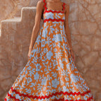 Orange printed