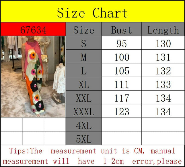 Maxi Dresses for Women Summer Sleeveless Floral Print Mock Neck Beach Dress