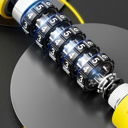 5-Digit Combination Lock, Heavy-Duty Anti-Theft Lock, Suitable For Bikes/Scooters/Electric Bikes
