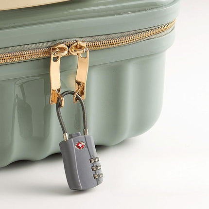 TSA-Approved 3-Digit Combination Luggage Lock-Secure Password Padlock for Backpacks & Lockers