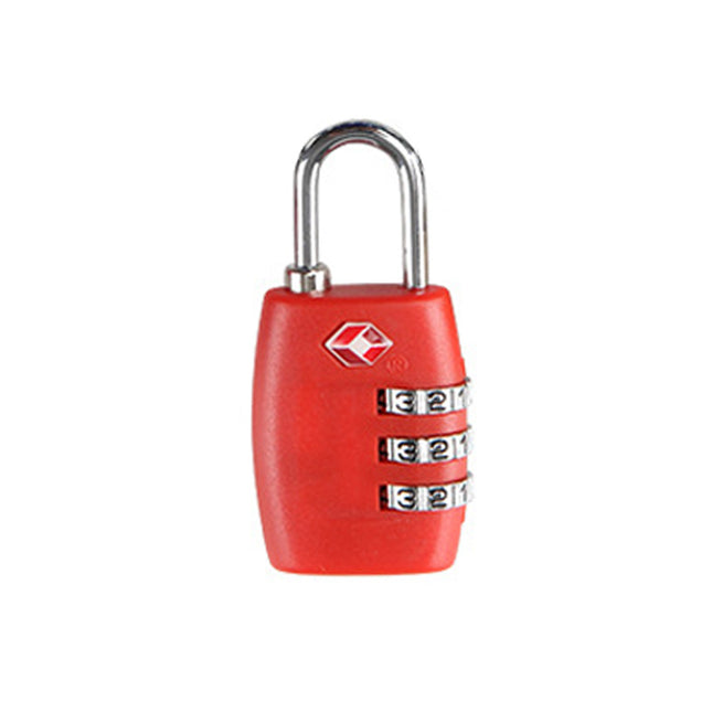 Tsa-Approved Alloy Combination Lock - Perfect For Travel Bags, Suitcases, Lockers & Bikes