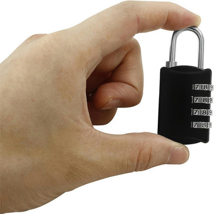 6 Pcs Small Combination Luggage Locks, 4-Digit Combination Lock Mini Travel Password Lock