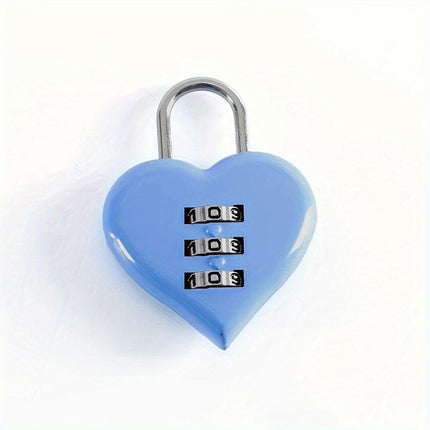 Heart Lock Password Lock Case Bag Password Lock Mini Backpack Password Lock Luggage Password Lock