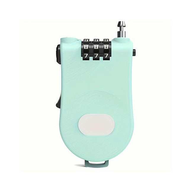 Mechanical Combination Lock for Travel and Outdoor Use: ABS Body, No Electricity, Easy to Use
