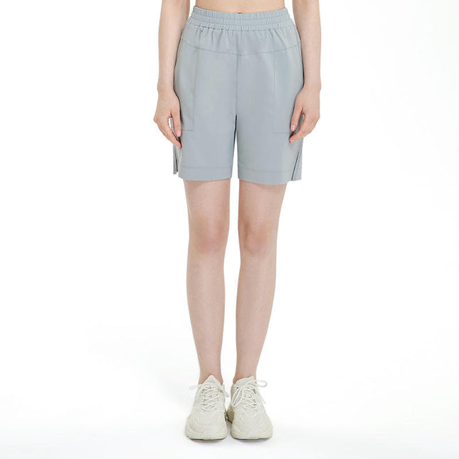 Women's High Waisted Sweat Shorts, with Pockets Casual Comfy Running Shorts