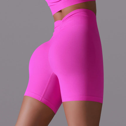 High Waisted Biker Shorts for Women-Tummy Control Fitness Athletic  Running Yoga Shorts