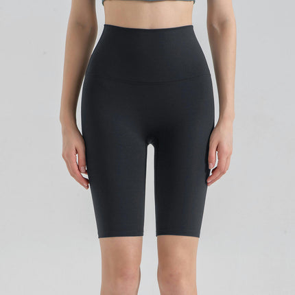 Biker Shorts for Women-8" High Waist Tummy Control Workout Shorts Athletic Gym Yoga Pants