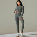 9310 long sleeve+trousers set-deep gray